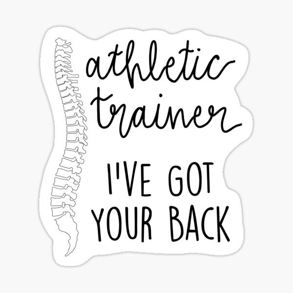 Athletic Trainer Stickers Redbubble