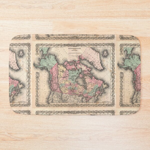 Item preview, 1855 Old Map Of Canada designed and sold by Flip & Flop.