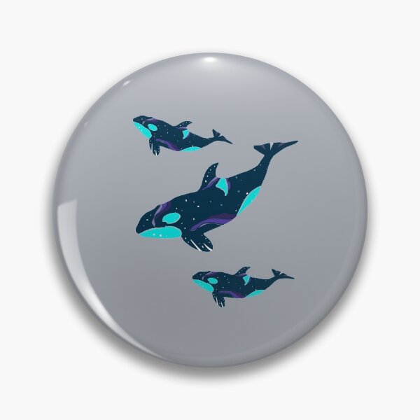 Item preview, Triplet Galaxy Killer Whale Design  designed and sold by Tamar99.