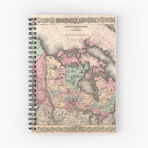 Item preview, 1855 Old Map Of Canada designed and sold by Flip & Flop.