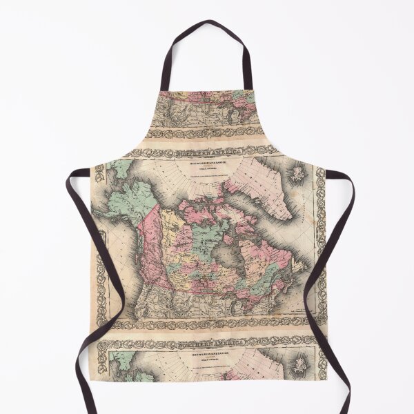 Item preview, 1855 Old Map Of Canada designed and sold by Flip & Flop.