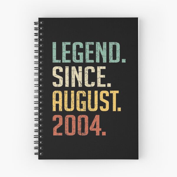 Item preview, Legend Since August 2004 16th Birthday Gift 16 Years Old Vintage August 2004 designed and sold by Takatv.