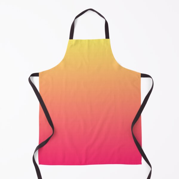 Item preview, preppy modern chic girly hot pink orange fuschia ombre designed and sold by LEILA ART SPACE.