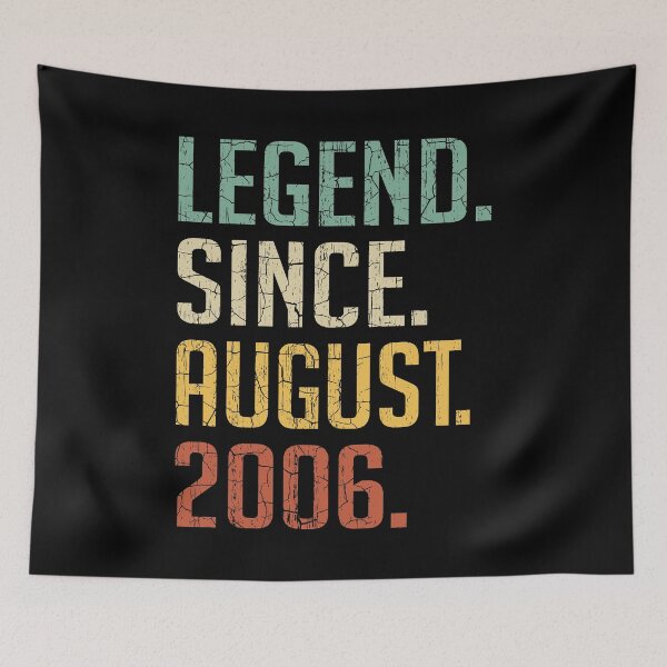 Item preview, Legend Since August 2006 14th Birthday Gift 14 Years Old Vintage August 2006 designed and sold by Takatv.