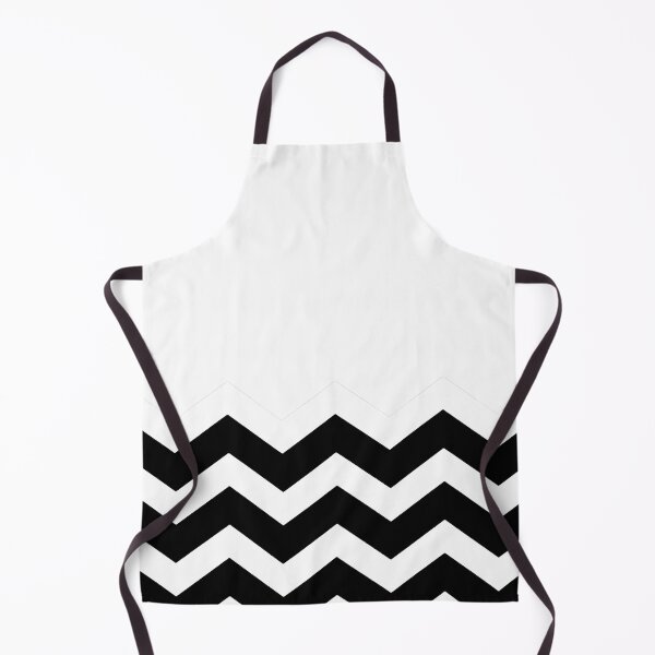 Item preview, BLACK AND WHITE CHEVRON ZIG ZAG HALF TONE PATTERN - BY OZCUSHIONSTOO designed and sold by ozcushionstoo.