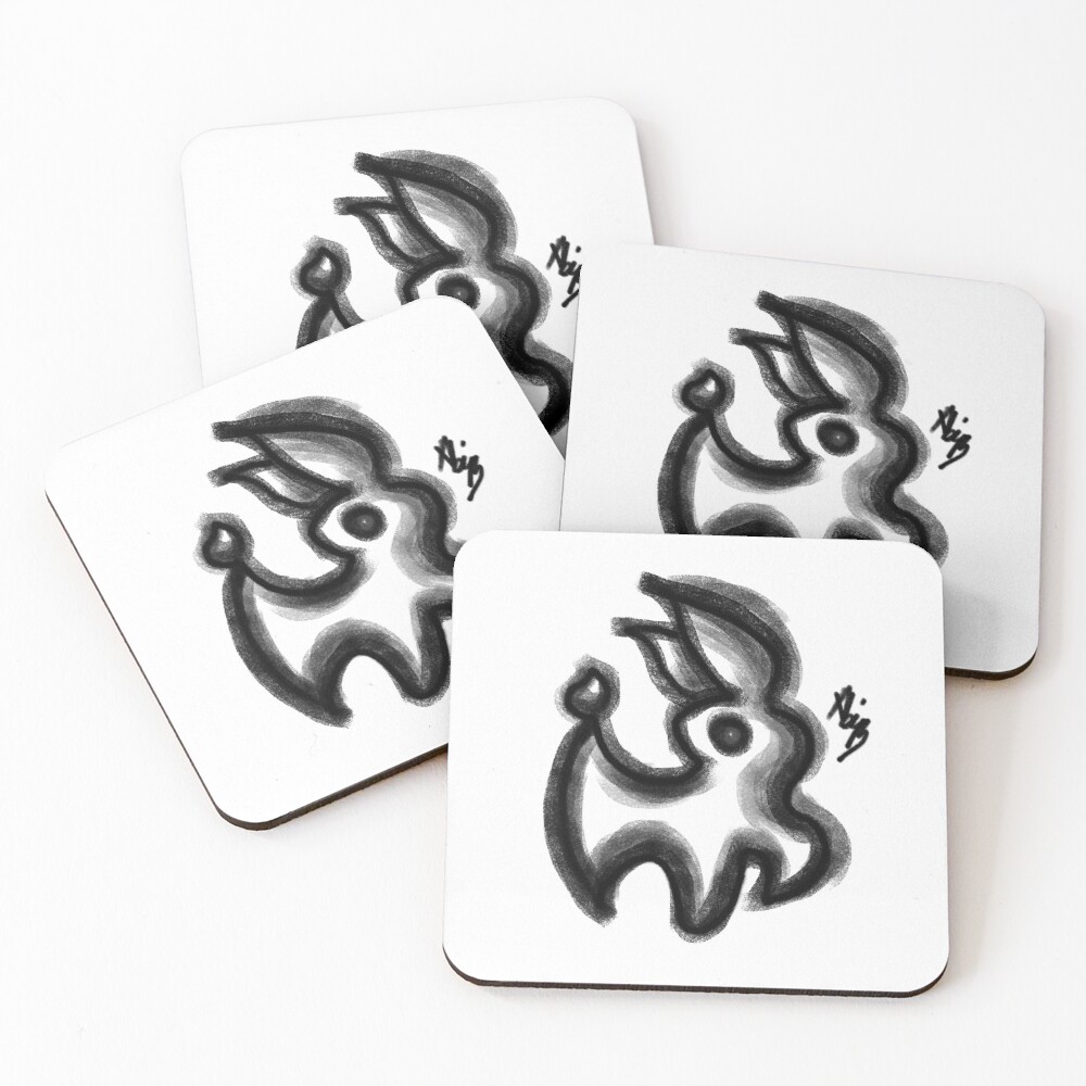 Item preview, Coasters (Set of 4) designed and sold by TrickyWick.