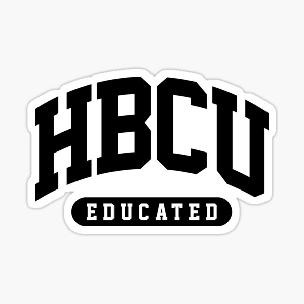 Educated at an HBCU Sticker