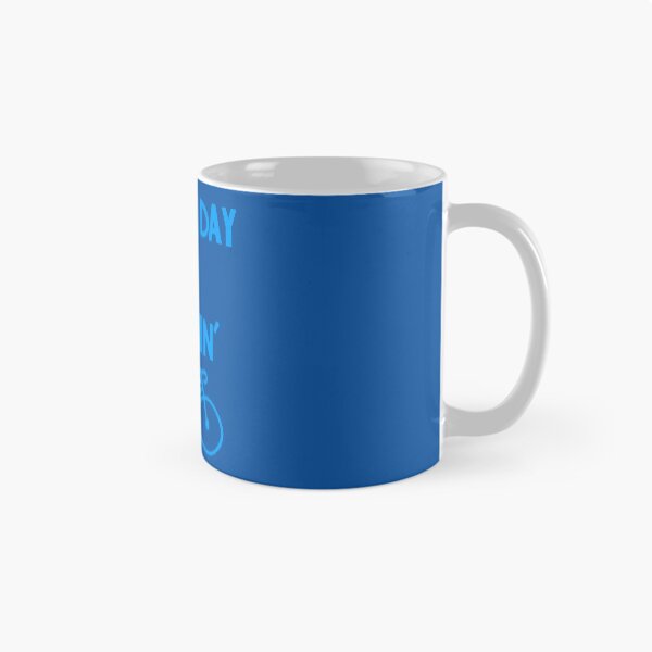 Item preview, Funny Cycling- Everyday I'm Cyclin' Blue designed and sold by TheCurioArtShop.