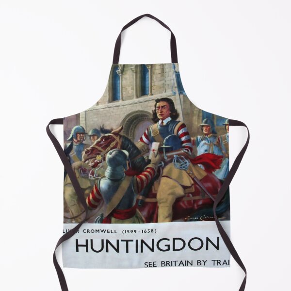 Item preview, Huntingdon vintage travel poster designed and sold by stickart-marek.