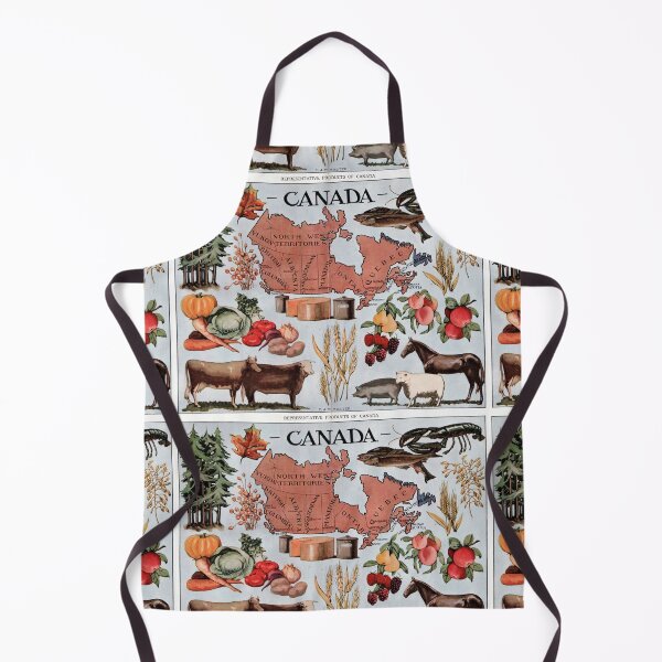 Item preview, Vintage Map Of Canadian Products designed and sold by Flip & Flop.