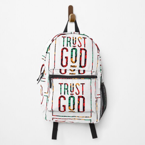 Item preview, Trust God, Autumn Colors Graphic Text designed and sold by inquestyle.