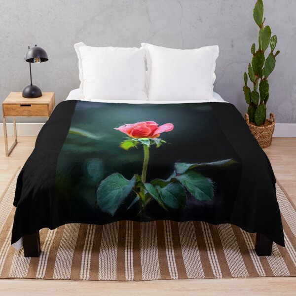 Item preview, Pink Evening Rose Portrait designed and sold by Sharon McConnell.
