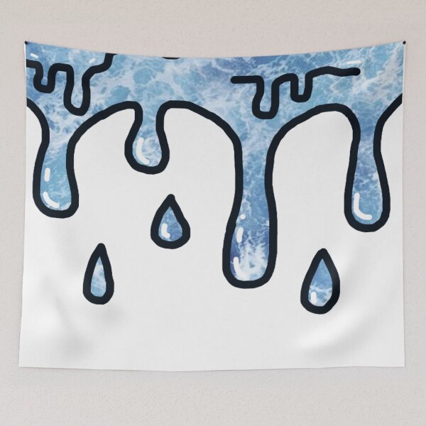 Item preview, blue drip designed and sold by RadiateCo.