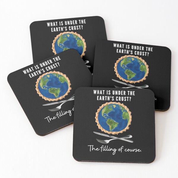 Item preview, Earth Crust Pie Filling Funny Teacher Sayings designed and sold by frankheights.