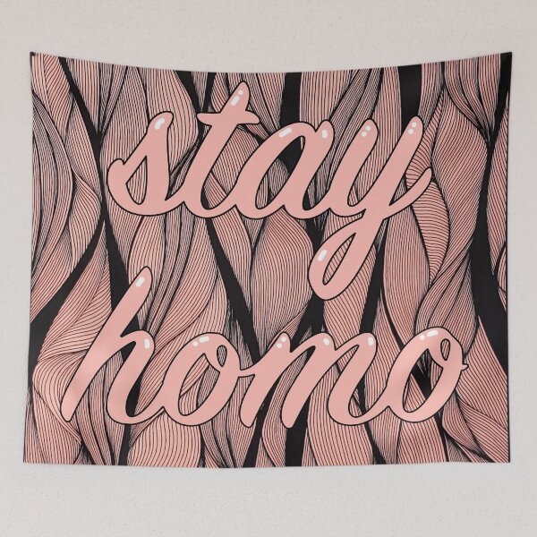 Item preview, Stay Homo designed and sold by LeftOfMeridian.