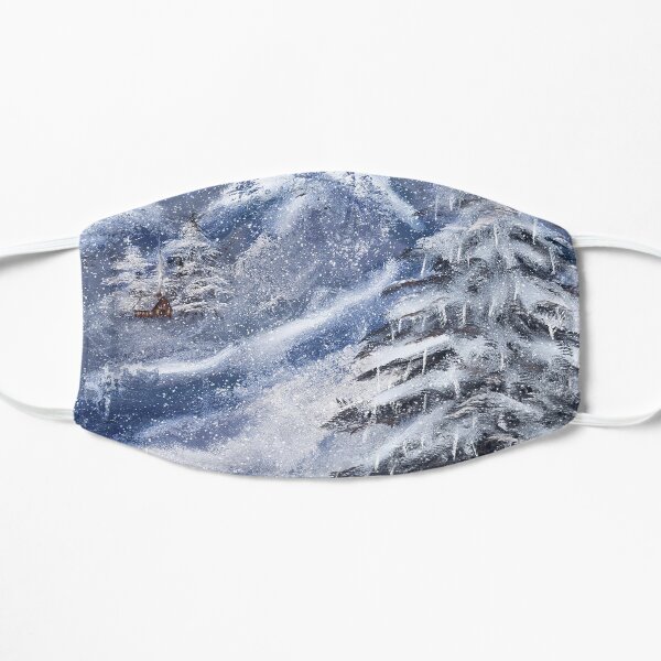 Cabin In The Mountains Mask