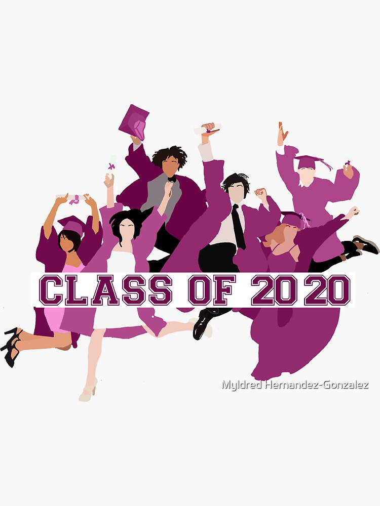 Class Of 2020 High School Musical Pink Purple T-Shirts