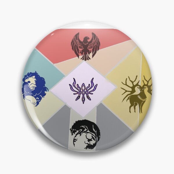 Item preview, Fire emblem houses designed and sold by Wooloowoo.
