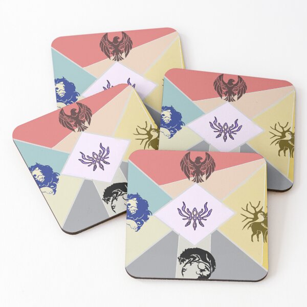 Item preview, Fire emblem houses designed and sold by Wooloowoo.