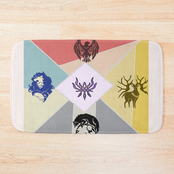 Item preview, Fire emblem houses designed and sold by Wooloowoo.