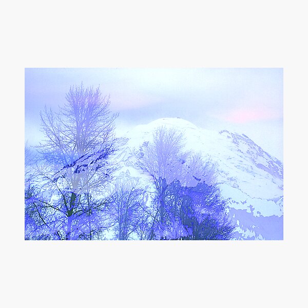 Item preview, Foggy Rainier designed and sold by Tori Snow.