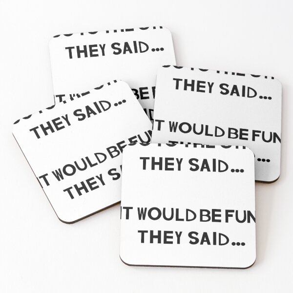 Item preview, Funny Fitness- Go to the gym they said, it would be fun they said designed and sold by TheCurioArtShop.