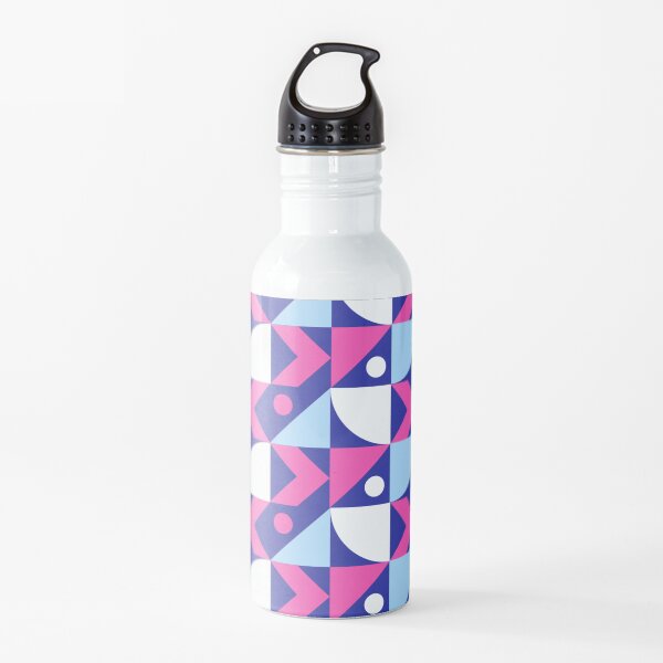 Abstract Colored Design Water Bottle