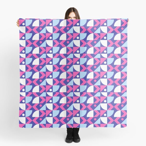 Abstract Colored Design Scarf