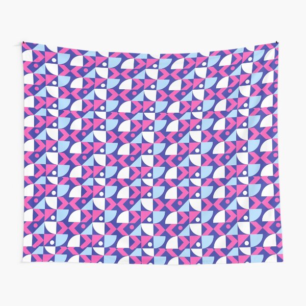 Abstract Colored Design Tapestry