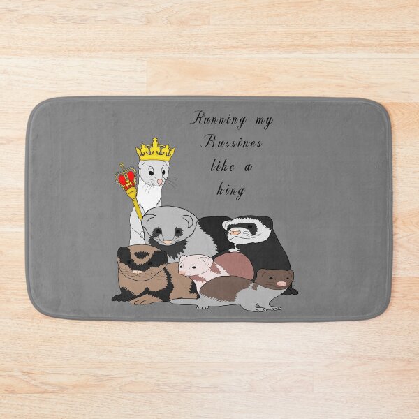 Item preview, A ferret business designed and sold by Nicole Kiefer.