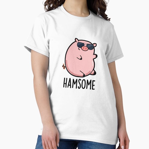 Artikel-Vorschau von Hamsome lustige Schweine-Wortspiele, designt und verkauft von punnybone.