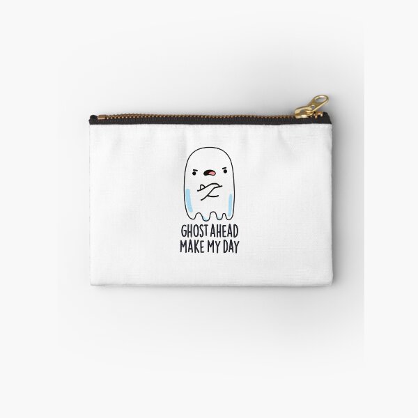 Item preview, Ghost Ahead Make My Day Funny Ghost Puns  designed and sold by punnybone.