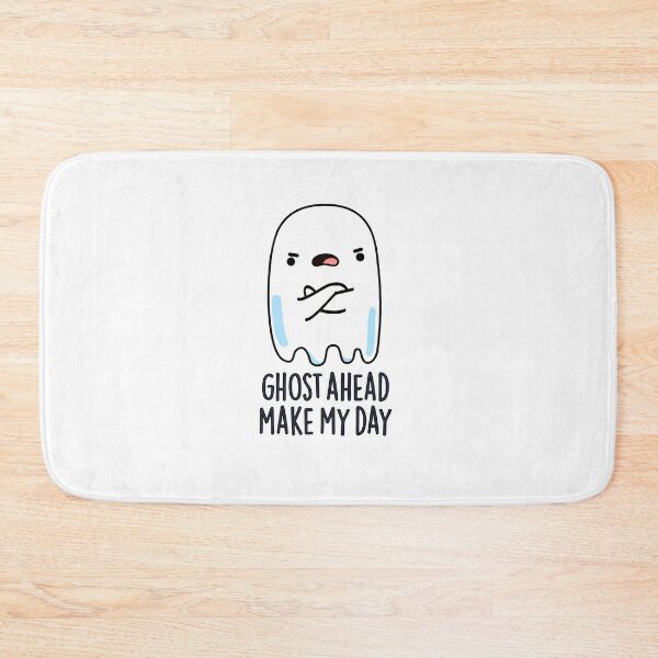 Item preview, Ghost Ahead Make My Day Funny Ghost Puns  designed and sold by punnybone.
