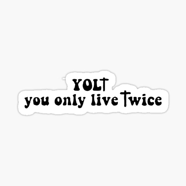 "YOLT christian " Sticker by lizzyramirezzz | Redbubble