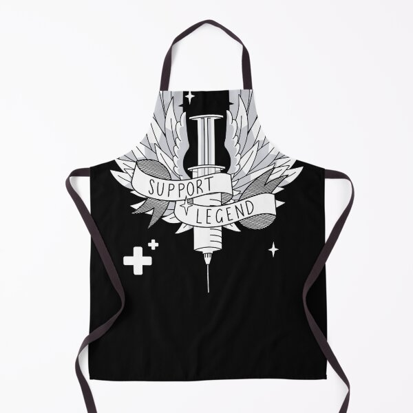 Item preview, Support Legend Gamer Black White Syringe Wings designed and sold by JessicaAmber.