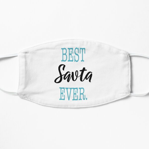Best Savta Ever Flat Mask