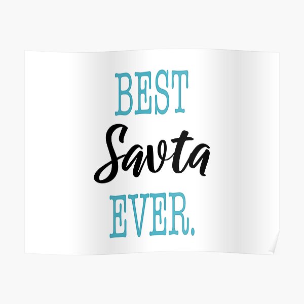 Best Savta Ever Poster