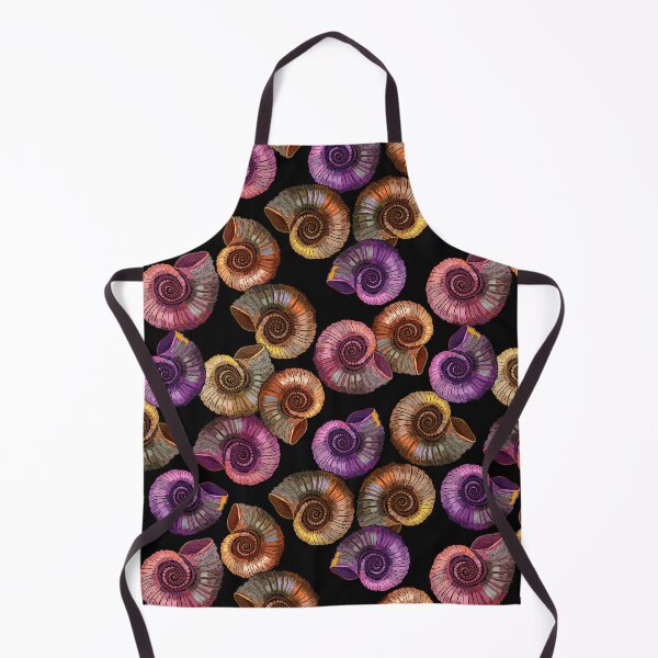Item preview, Ammonite fossil pattern designed and sold by matrioshka.