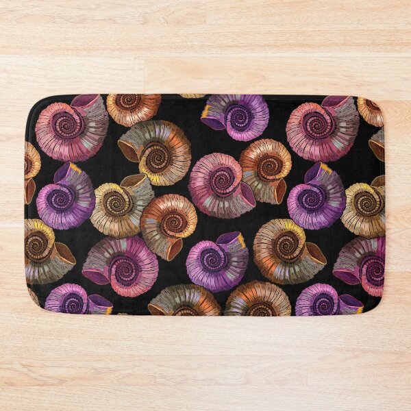 Item preview, Ammonite fossil pattern designed and sold by matrioshka.