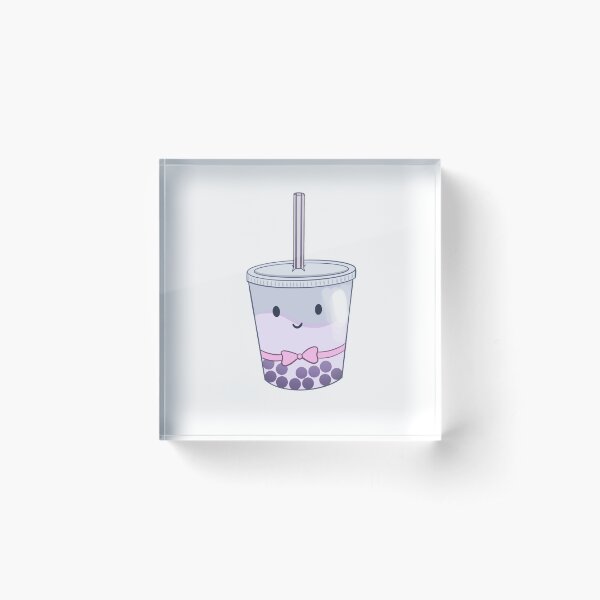 Bubble Tea Acrylic Block