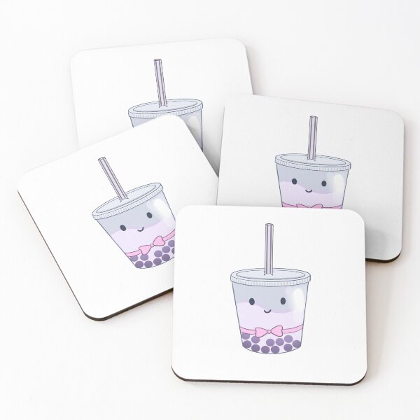Bubble Tea Coasters (Set of 4)