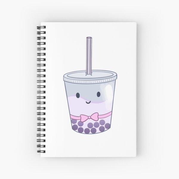 Bubble Tea Spiral Notebook