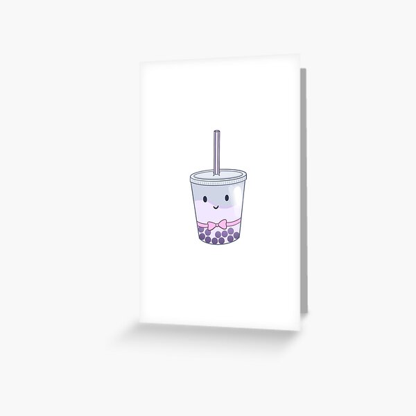 Bubble Tea Greeting Card