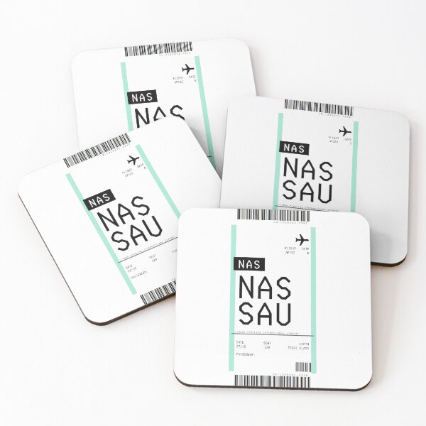 Item preview, Nassau Bahamas Boarding Pass designed and sold by agethegreat.