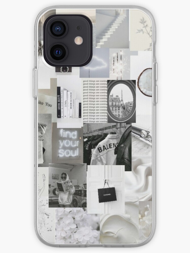 White Aesthetic Photo Collage Iphone Case Cover By Sarahl925 Redbubble