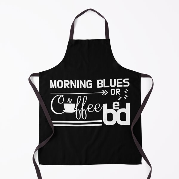Item preview, Early Morning Blues: Coffee or Bed  designed and sold by PlusAdore.