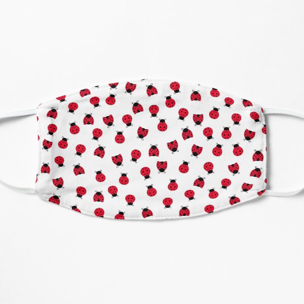 Ladybug Picnic Flat Mask