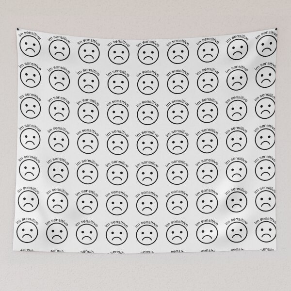 Item preview, black I'm sensitive designed and sold by uisch.