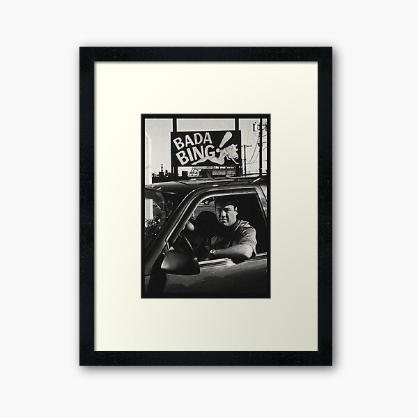 Bada Bing Framed Art Print