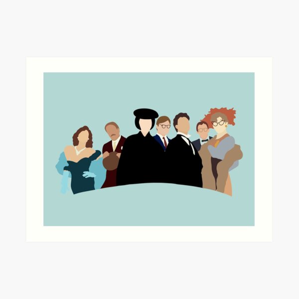 Clue Movie Art Print
